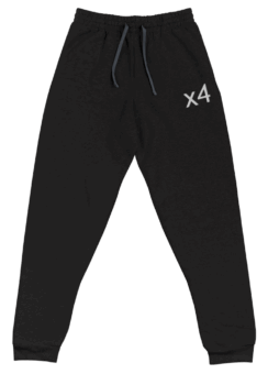 x4Fire (X4PF) Black White Joggers