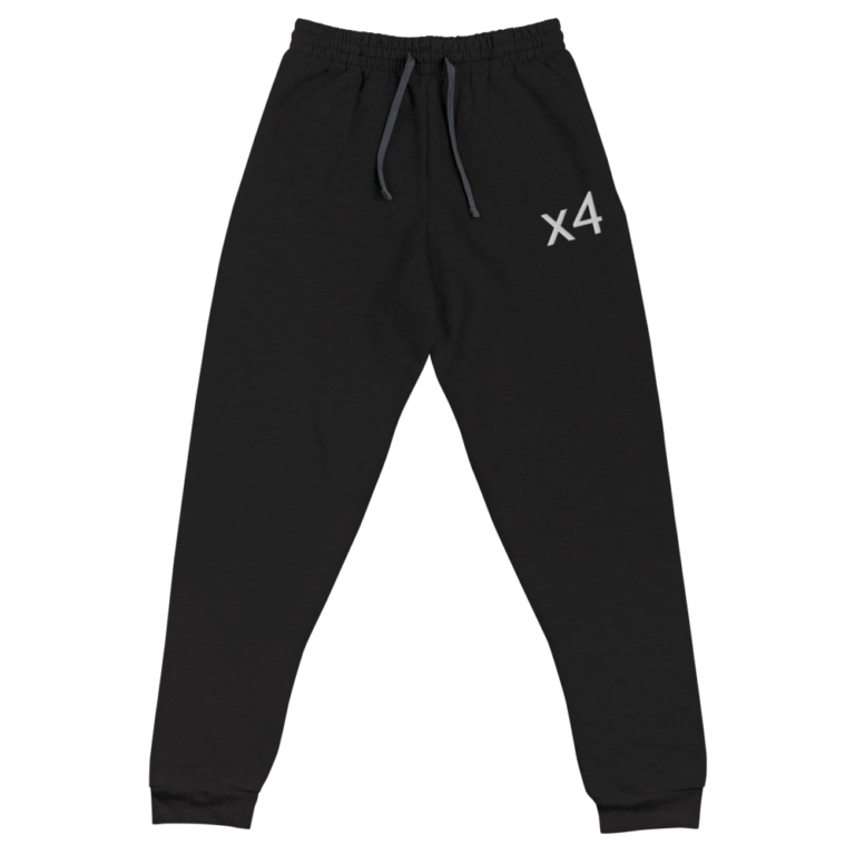 x4Fire (X4PF) Black White Joggers