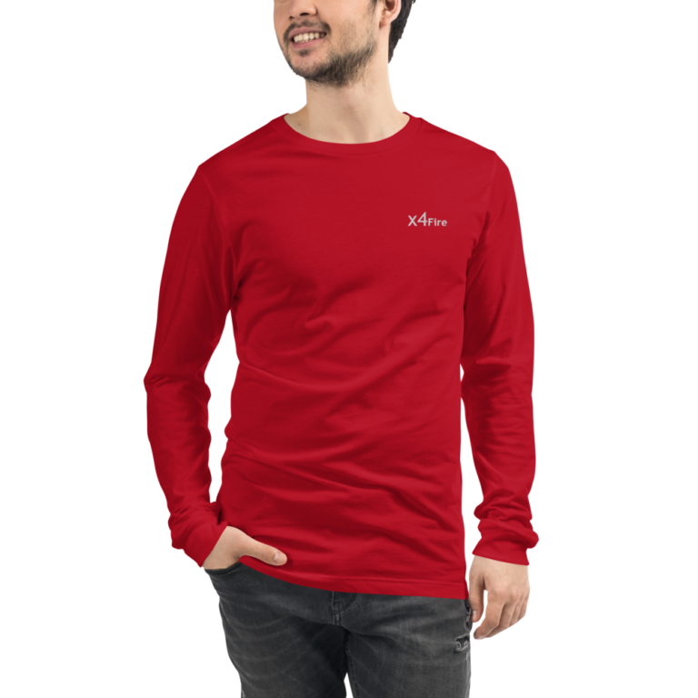 x4Fire (XFPF) LSWE Red Long Sleeve Tee