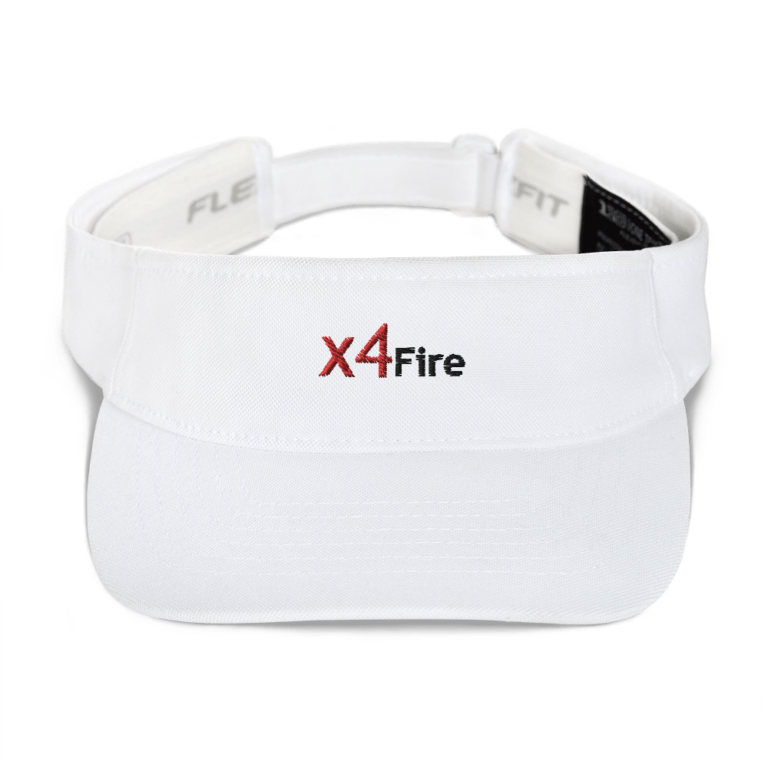 x4Fire (PF) White Visor