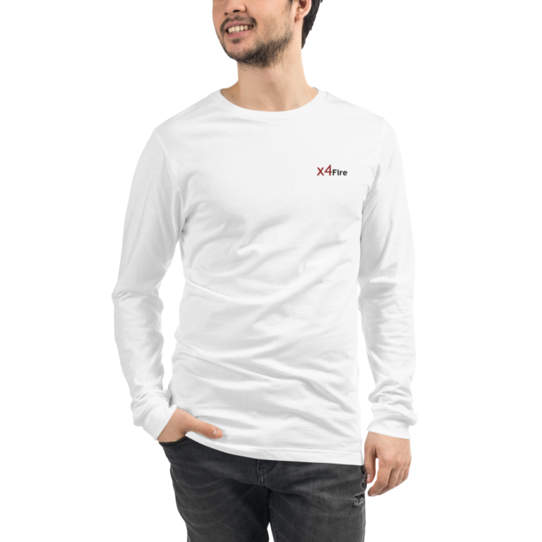 x4Fire (XFPF) LSOE White Long Sleeve Tee
