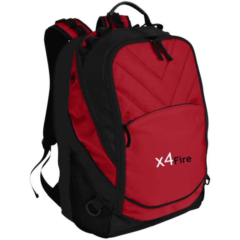 x4Fire (XFCC) WLBL Red & Black Backpack