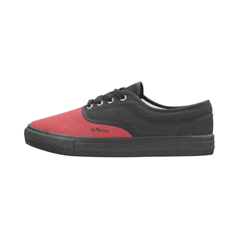 x4Fire (XFAA)  Red BBR Men's Canvas Shoes