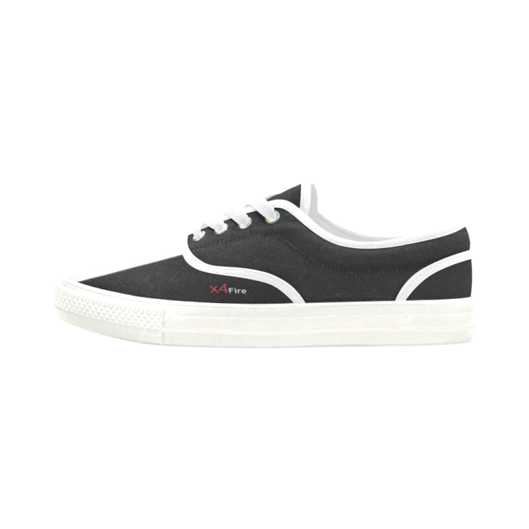 x4Fire (XFAA) BWW White Men's Canvas Shoes