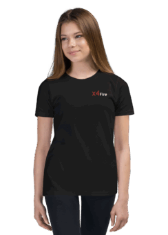 x4Fire (XFPF) Black Short Sleeve T-Shirt