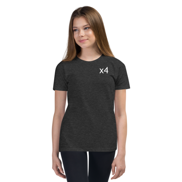 x4Fire (X4PF) Dark Grey Short Sleeve T-Shirt