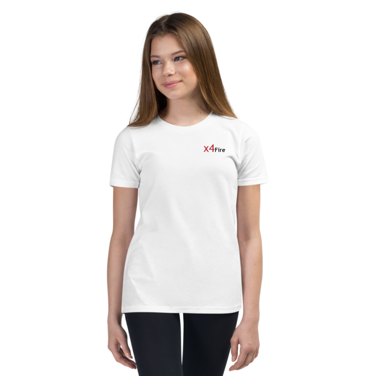 x4Fire (XFPF) White Short Sleeve T-Shirt