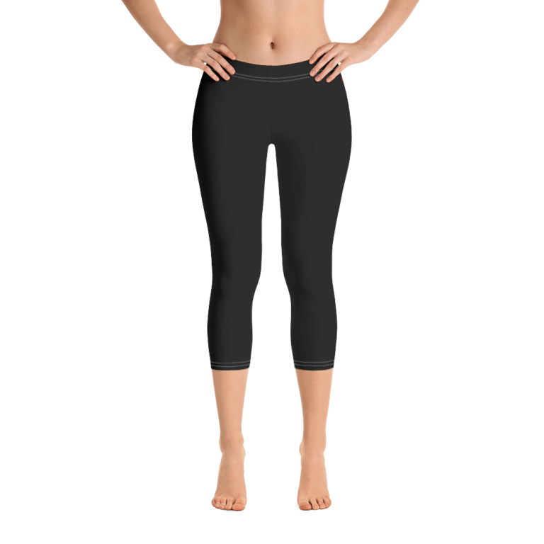 x4Fire (X4PF) M2RLWS Black Capri Leggings