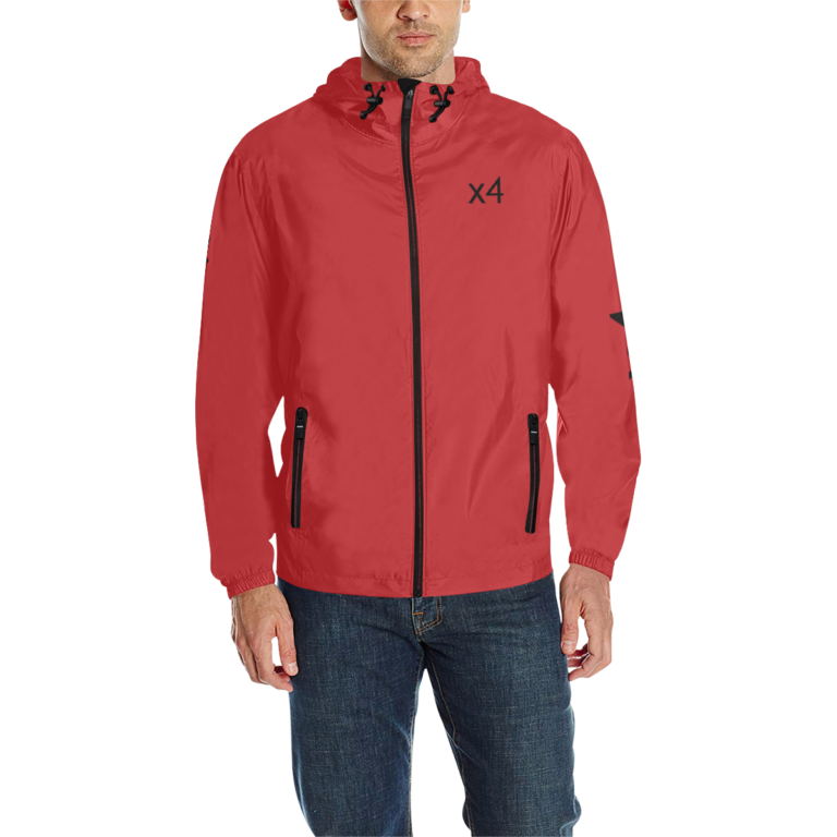 x4Fire (X4AA) BX4 All Over Print Quilted Windbreaker for Men
