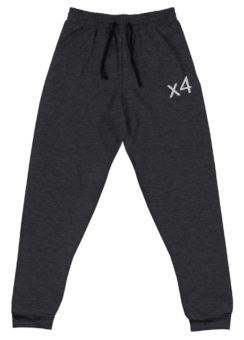 x4Fire (X4PF) Dark Grey White Joggers