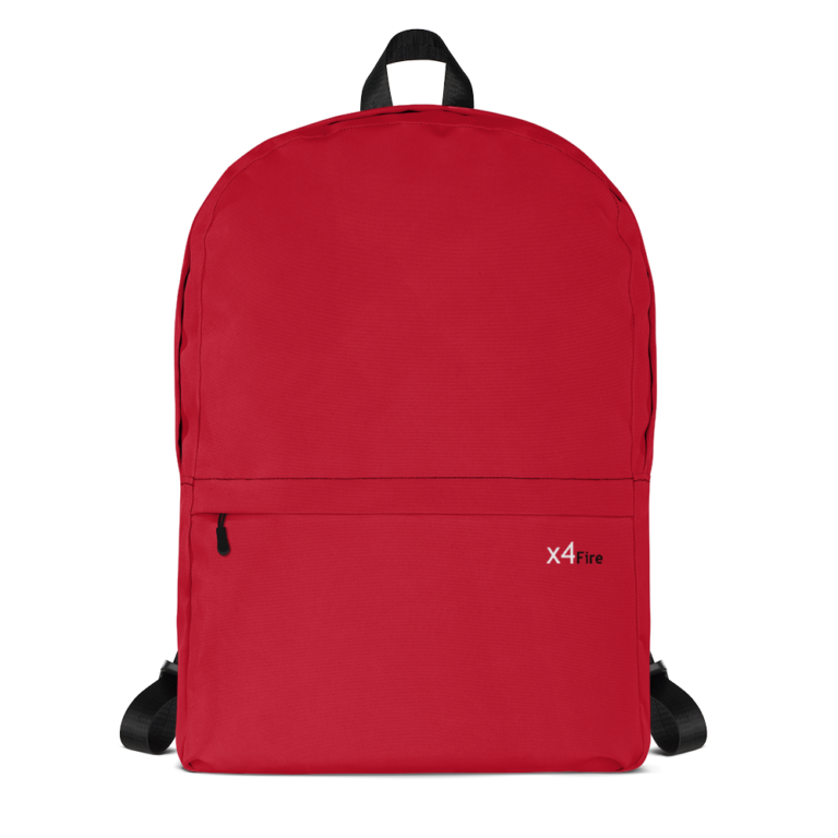 x4Fire (XFPF) Deep Red Backpack