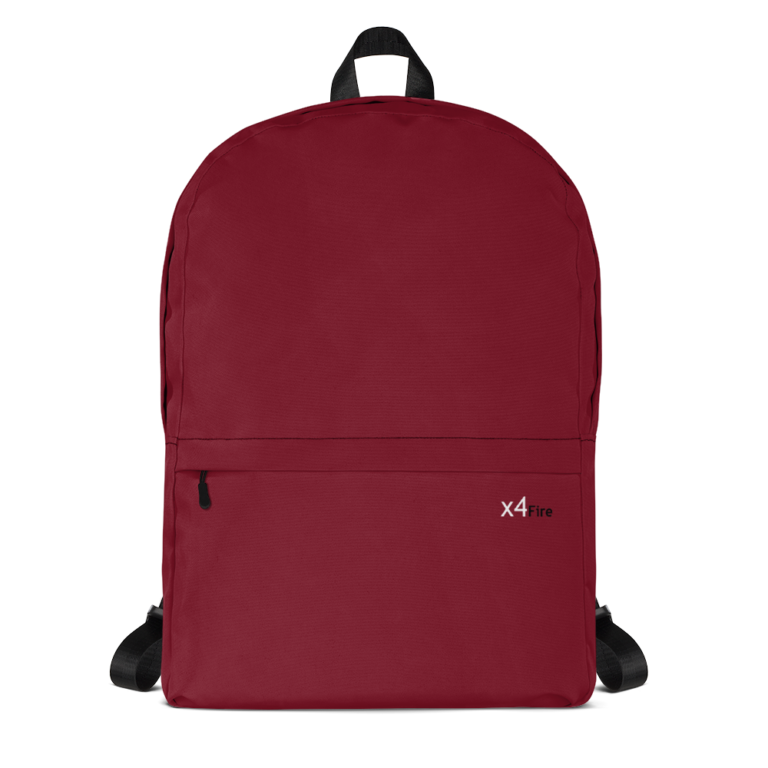 x4Fire (XFPF) Maroon Backpack