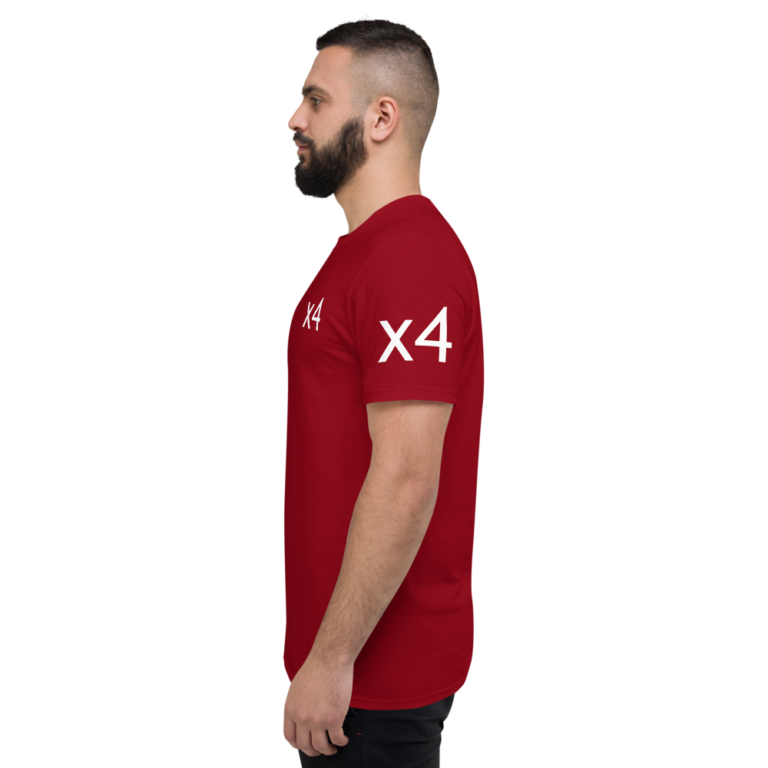 x4Fire (X4PF) SSWD Deep Red Short-Sleeve T-Shirt