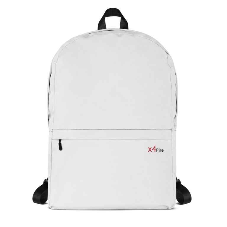 x4Fire (XFPF) White Backpack