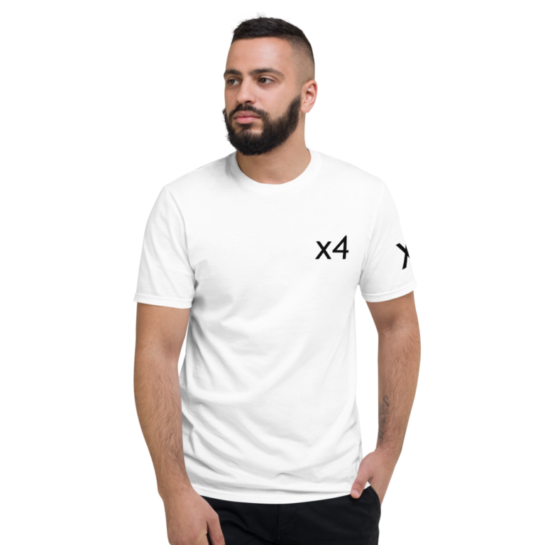 x4Fire (X4PF) SSBD White Short-Sleeve T-Shirt
