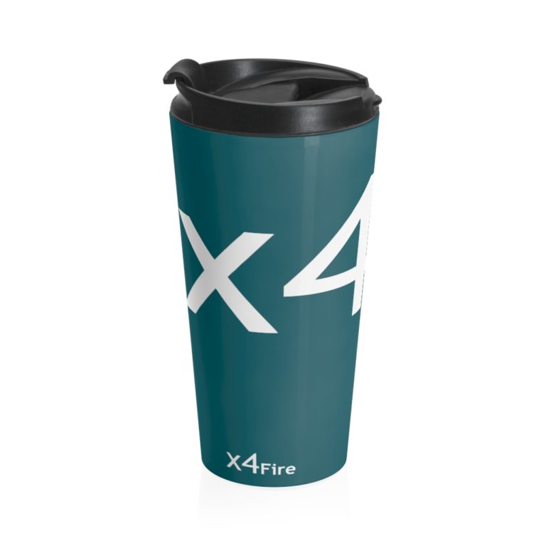 x4Fire (XFPT) Junggle Stainless Steel Travel Mug