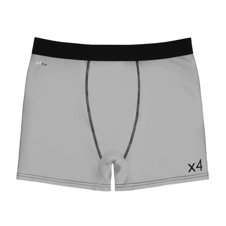 x4Fire (X4PT) Silver Men's Boxer Briefs