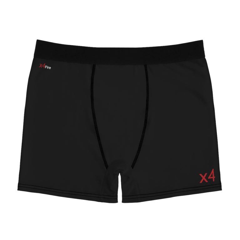 x4Fire (X4PT) RLBS Black Men's Boxer Briefs