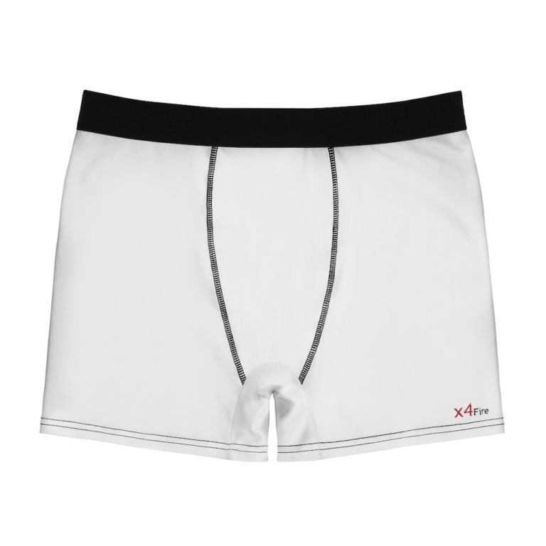 x4Fire (XFPT) White Men's Boxer Briefs