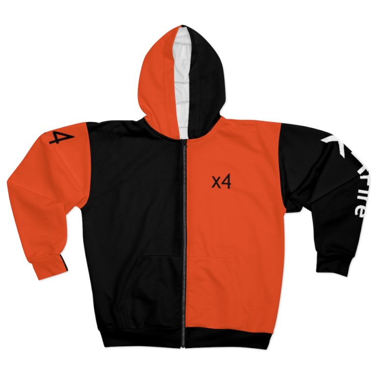 x4Fire (X4PT) Extreme Black Zip Hoodie