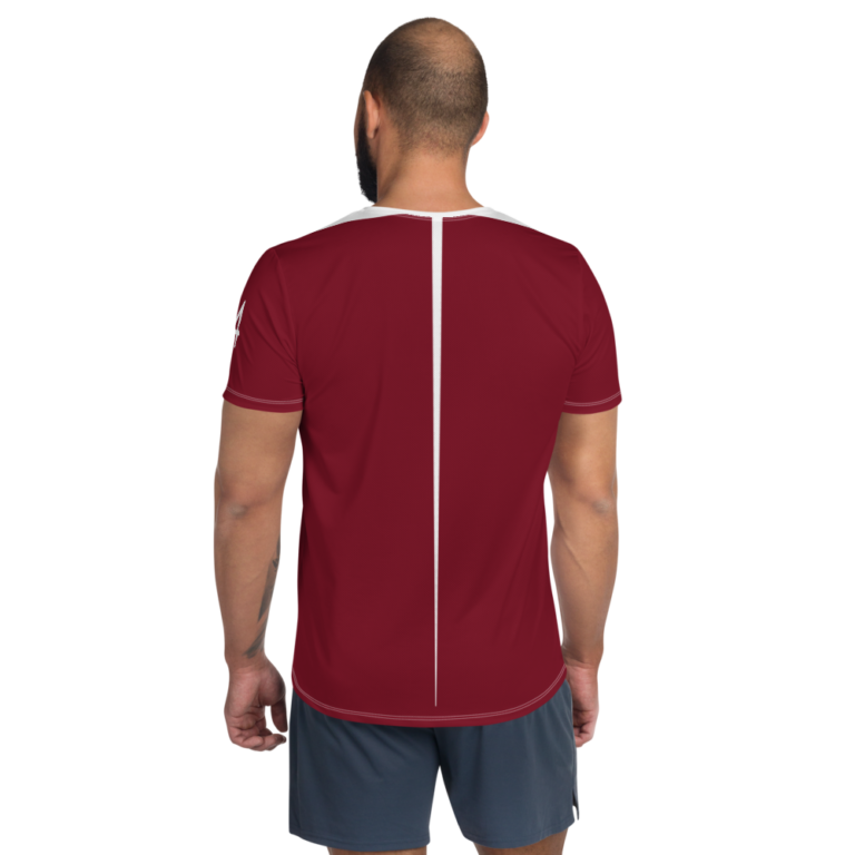 x4Fire (X4PF) WLWS Maroon Men’s Dry Fit T-shirt