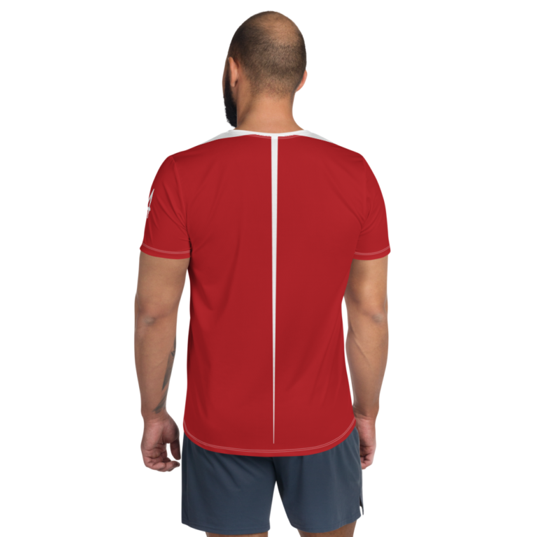 x4Fire (X4PF) WLWS Deep Red Men’s Dry Fit T-shirt
