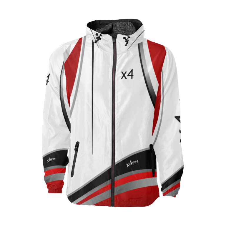 x4Fire A3 (XFAA) Whitegen Unisex Windbreaker