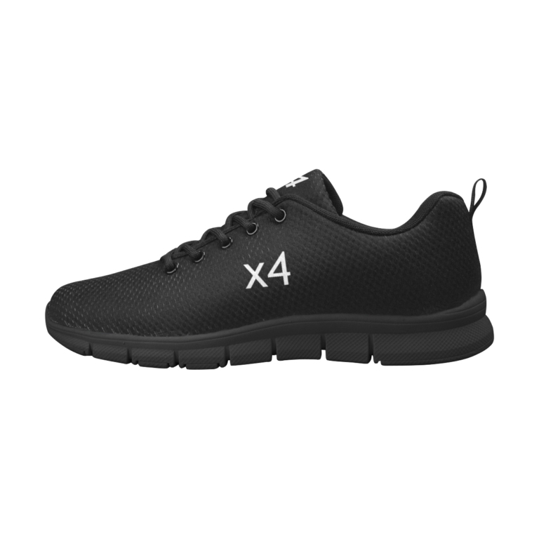 x4Fire (X4AA) Black Men's Breathable Sport Shoes