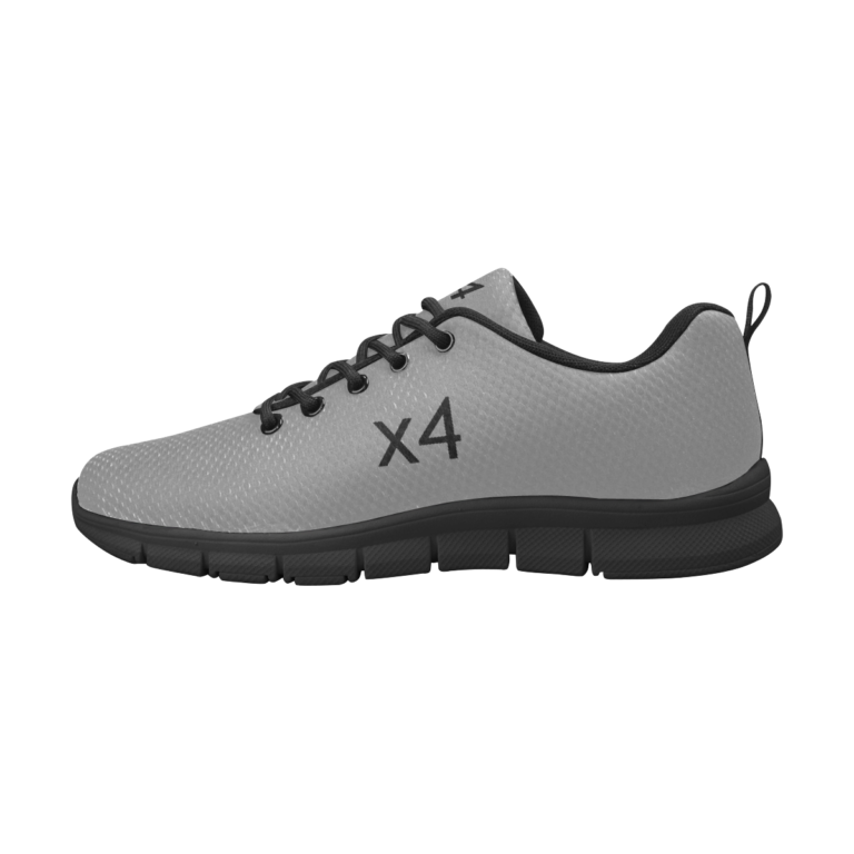 x4Fire (X4AA) Silver Men's Breathable Sport Shoes