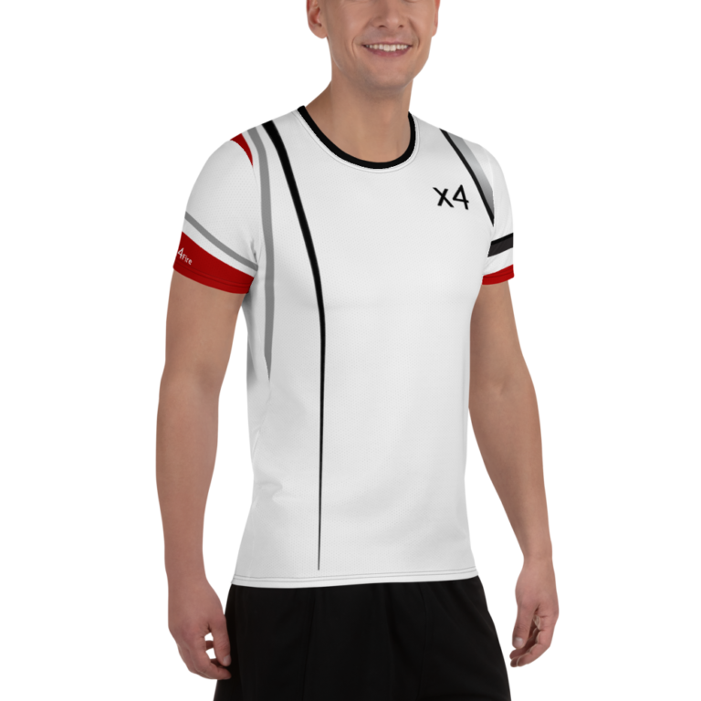 x4Fire A1 (X4PF) Whitegen Men's Athletic T-shirt