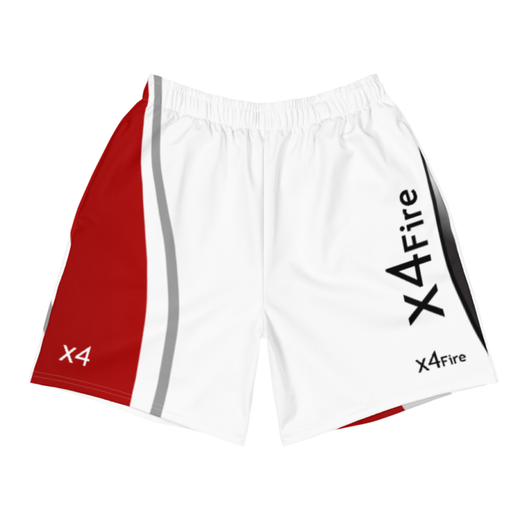 x4Fire (XFPF) Whitegen Men's Athletic Long Shorts
