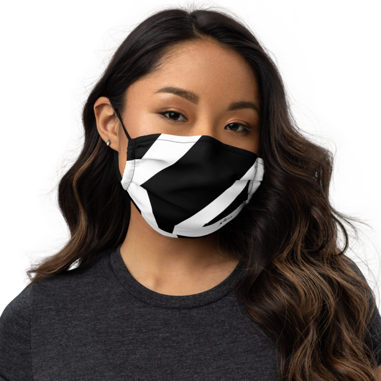 x4Fire (X4PF) Premium Black & White Face mask