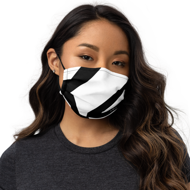 x4Fire (X4PF) Premium White & Black Face mask