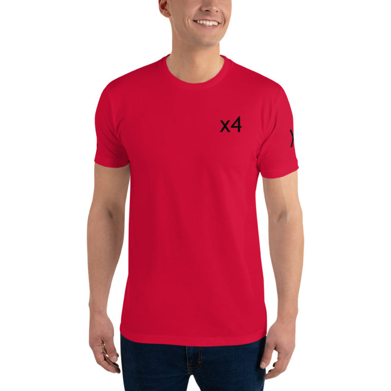 x4Fire (X4FPF) Red Short Sleeve Fit T-Shirt