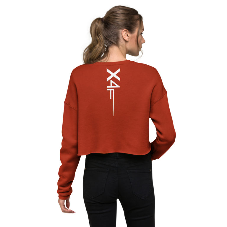 x4Fire (X4FPF) Red Crop Sweatshirt