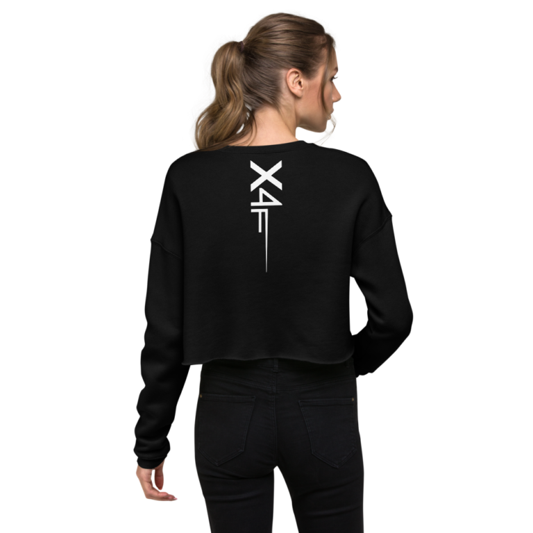 x4Fire (X4FPF) Black Crop Sweatshirt