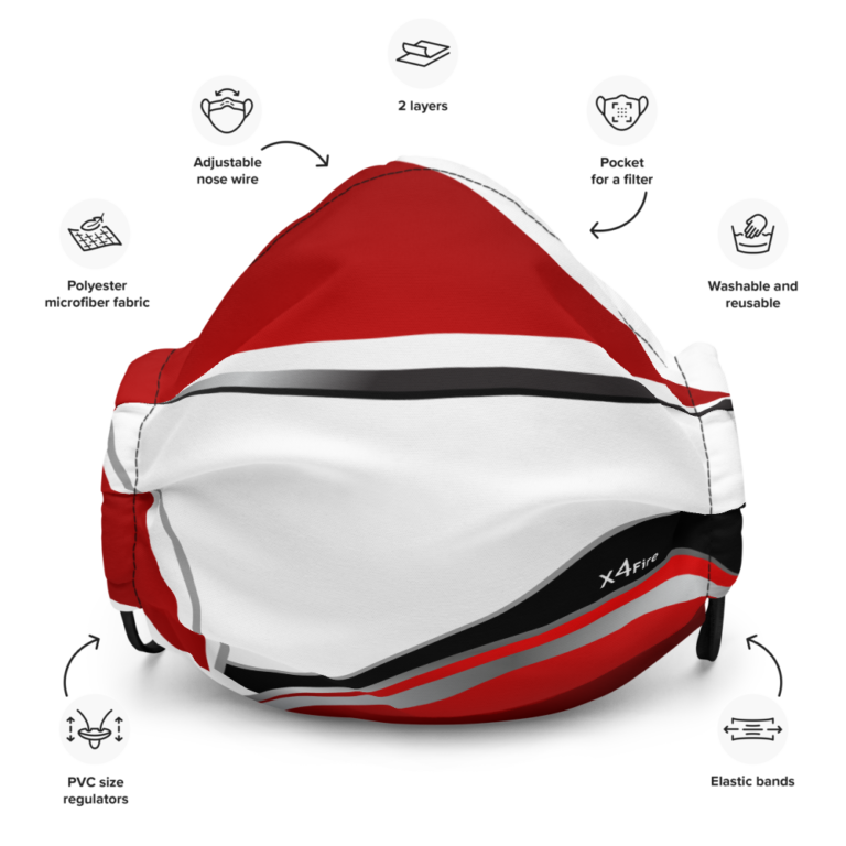 x4Fire (XFPF) WLBB Whitegen Face mask