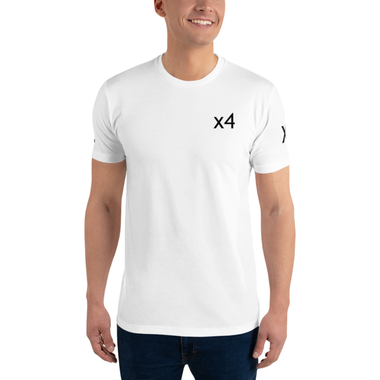 x4Fire (X4FPF) White Short Sleeve Fit T-Shirt