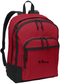 x4Fire (XFCC) BL Basic Red Backpack