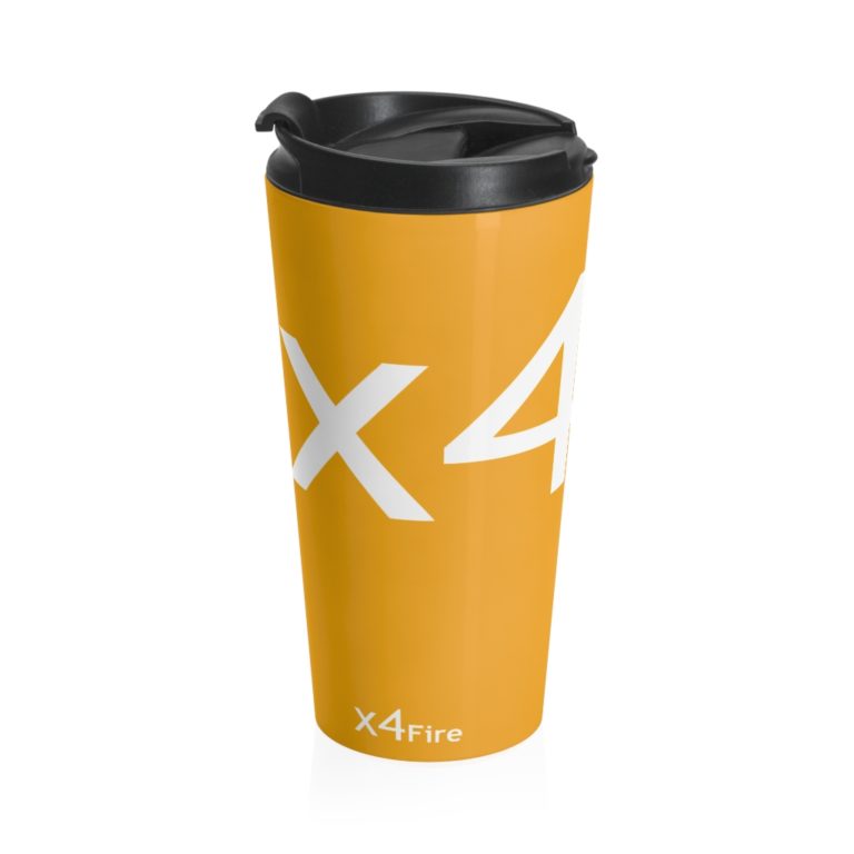 x4Fire (XFPT) Radiant Stainless Steel Travel Mug