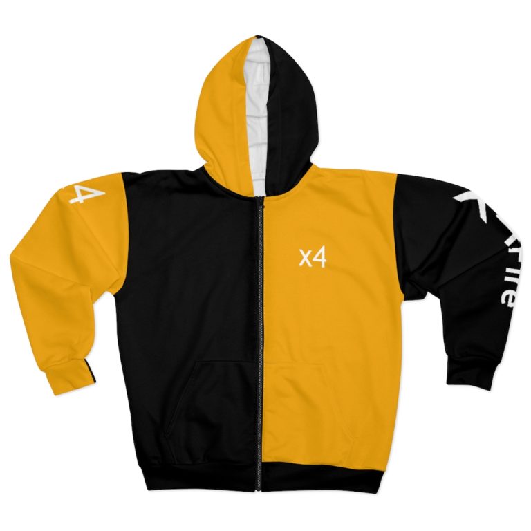 x4Fire (X4PT) Radiant Black Zip Hoodie