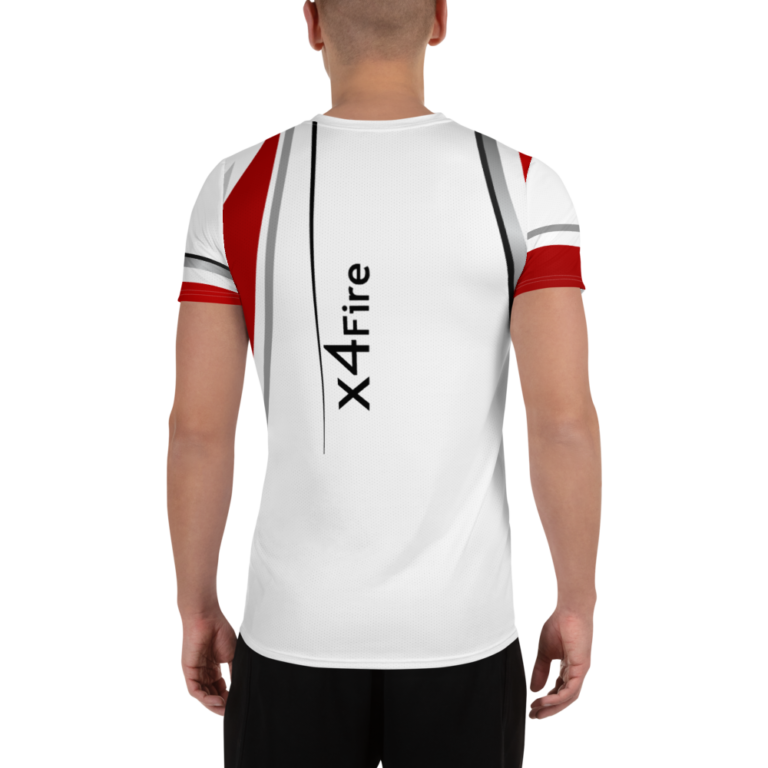 x4Fire A3 (X4PF) Whitegen Men's Athletic T-shirt