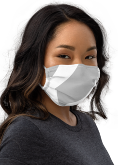 Classic Shop 17 all over print premium face mask white 5fddac17808d5