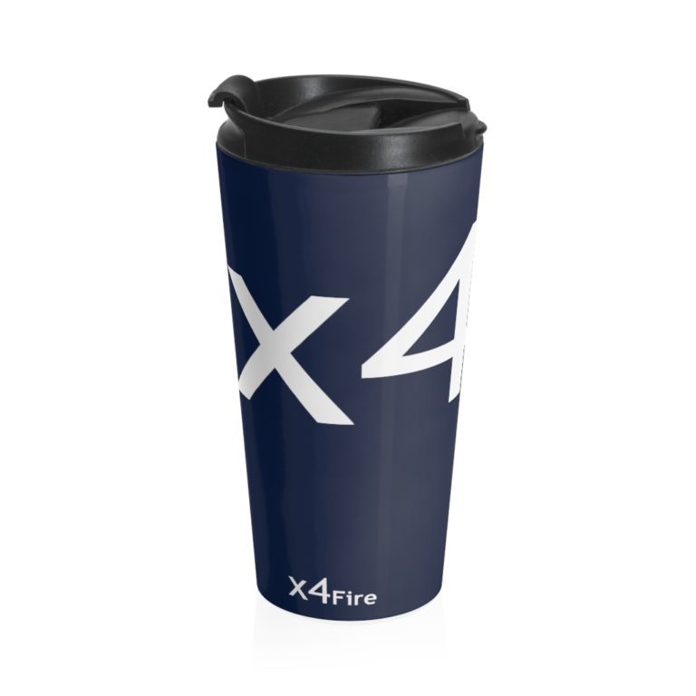 x4Fire (XFPT) Ocean Fire Stainless Steel Travel Mug