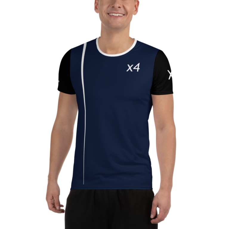x4Fire (X4FPF) Deep Ocean Fire Men’s Athletic T-shirt
