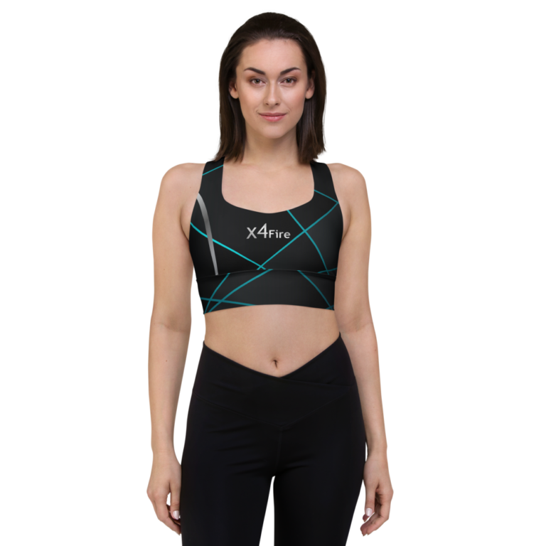 x4Fire (XFPF) Neon Longline sports bra