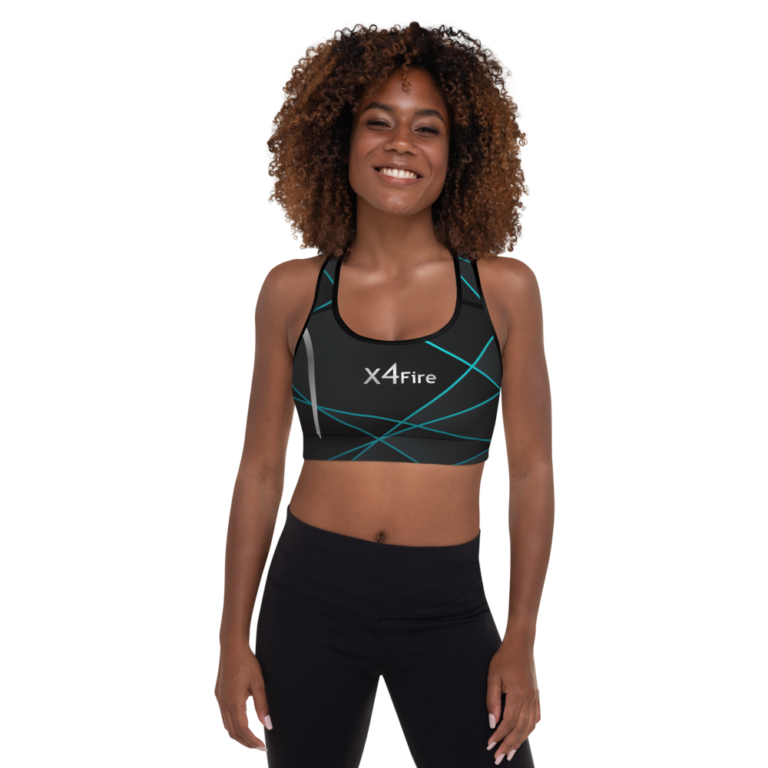 x4Fire (XFPF) Neon Padded Sports Bra