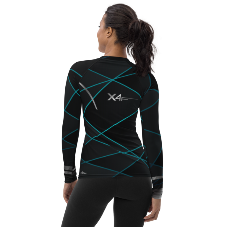 x4Fire (XFPF) Neon Fire Women's Rash Guard